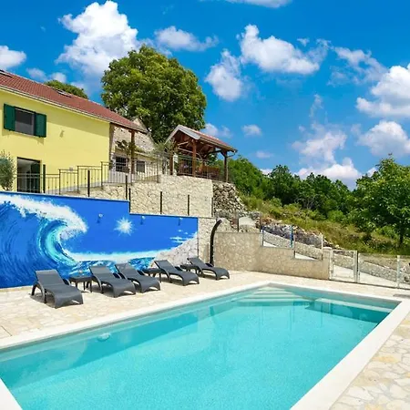 Villa Vrvilo- With Private Pool And Playground Brstanovo